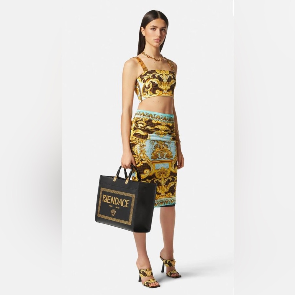 Fendace- Versace/Fendi Limited Edition Skirt Brand New with Tags